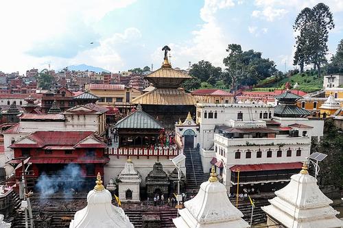 Pashupatinath tempel in Kathmandu