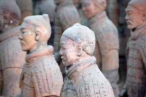 Terracotta leger bij Xian