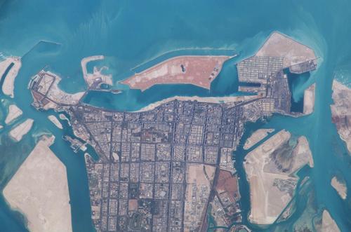 Abu Dhabi Satellietfoto Foto: Abu Dhabi Satellietfoto Foto: