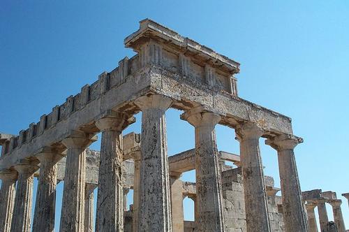 Aegina tempel van Aphaia Foto:AdelaMae Aegina tempel van Aphaia Foto:AdelaMae