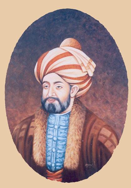 Ahmad (of Ahmed) Shah Durrani (1722-1772) Foto:Publiek domein Ahmad (of Ahmed) Shah Durrani (1722-1772) Foto:Publiek domein