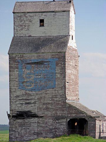 Verlaten graansilo in Farrow, Zuid-Alberta Foto: Hero122 Verlaten graansilo in Farrow, Zuid-Alberta Foto: Hero122