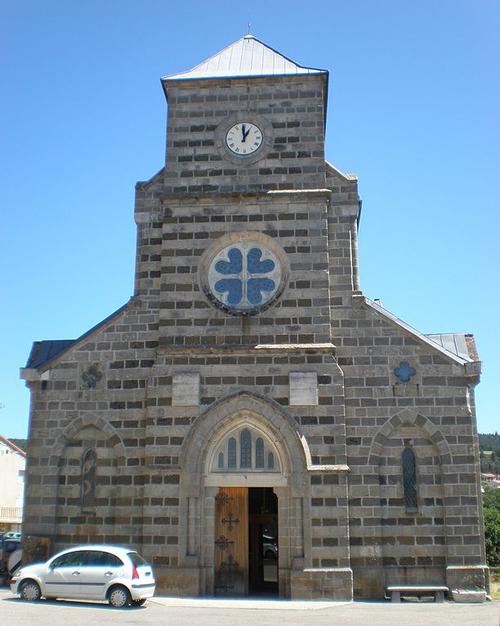 Kerk van Saint-Étienne-de-Lugdarès, Ardèche Foto:Vpe Kerk van Saint-Étienne-de-Lugdarès, Ardèche Foto:Vpe