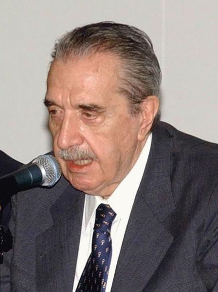 Raul Alfonsin Argentinie Foto:Roosewelt Pinheiro Raul Alfonsin Argentinie Foto:Roosewelt Pinheiro