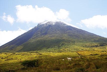 Montanha de Pico, hoogste berg van de Azoren op het eiland Pico