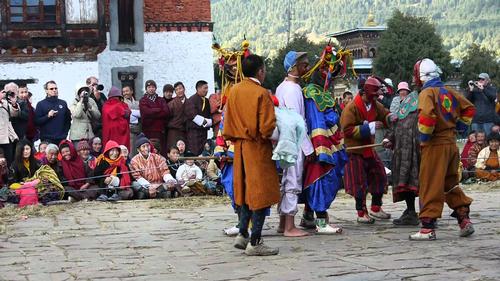 Jampey Lkakhang Drup, festival in Bhutan foto: Bram Molenaar Jampey Lkakhang Drup, festival in Bhutan foto: Bram Molenaar