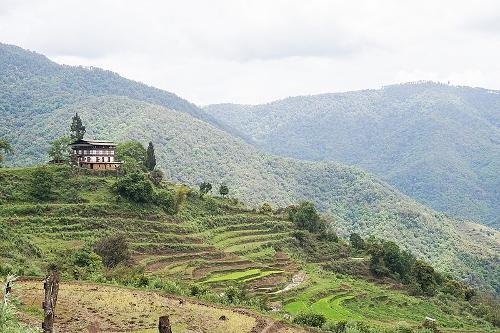 Bhutan Landschap