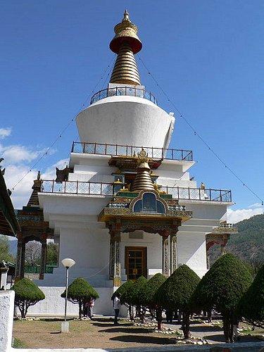 Thimphu Chorten, Bhutan foto: Stephen Shephard Thimphu Chorten, Bhutan foto: Stephen Shephard