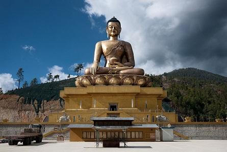 Shakyamuni-boeddha, Bhutan foto: Vertalm Shakyamuni-boeddha, Bhutan foto: Vertalm