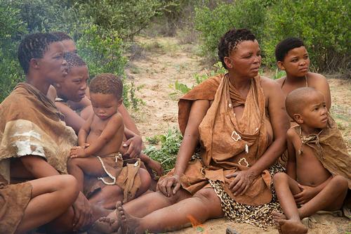 Bosjesmannen Botswana