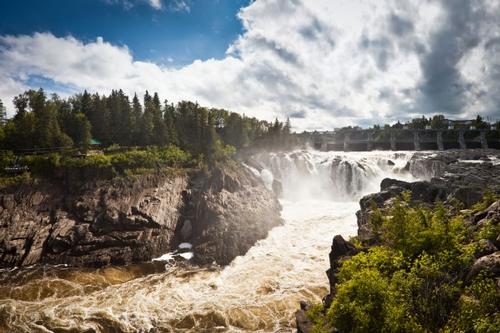 Grand Falls, New Brunswick foto: Benson Kua Grand Falls, New Brunswick foto: Benson Kua