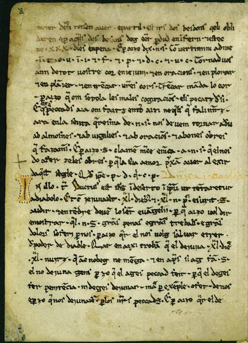 Oudste Catalaanse Manuscript foto: publiek domein Oudste Catalaanse Manuscript foto: publiek domein