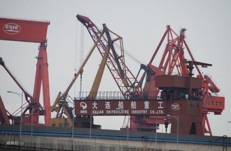 Scheepsindustrie in Dalian, Liaoning, China foto: Yoshi Canopus Scheepsindustrie in Dalian, Liaoning, China foto: Yoshi Canopus