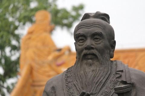 Standbeeld van Confucius in Nanjing
