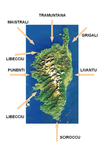 Corsica telt veel bijzonder windcondities afbeelding: Img Corsica telt veel bijzonder windcondities afbeelding: Img