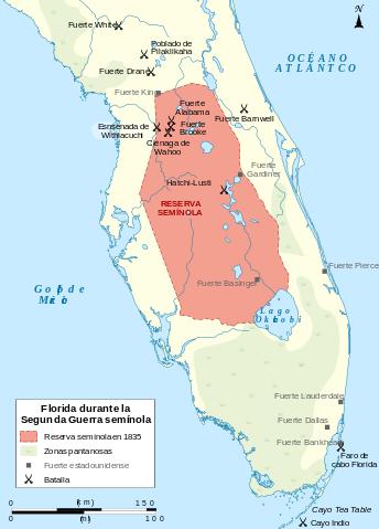 Florida ten tijde van de Tweede Seminole-oorlog Florida ten tijde van de Tweede Seminole-oorlog