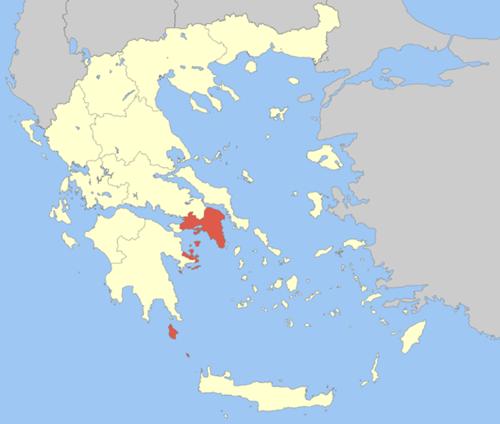 Aegina behoort tot de regio Attica Foto:TUBS Aegina behoort tot de regio Attica Foto:TUBS