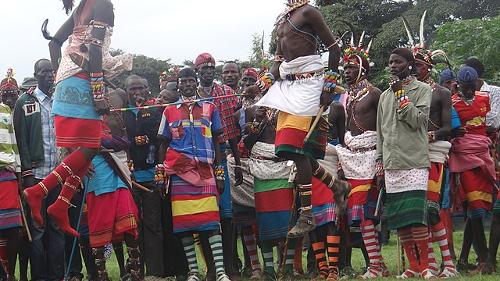 Samburu dansers