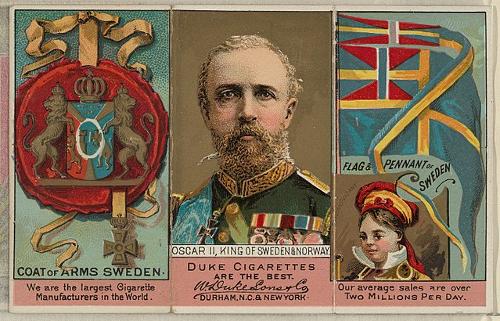 Oscar II, koning van Zweden en Noorwegen