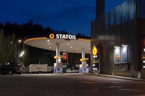 Statoil benzinestation, Södra Hammarbyhamnen (Stockholm)