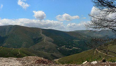 Torre Serra de Estrela, bergketen met hoogste punt van Portugal Torre Serra de Estrela, bergketen met hoogste punt van Portugal