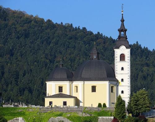 St Vitus kerk in Preserje, Slovenie