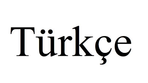 Turks geschreven in het Turks