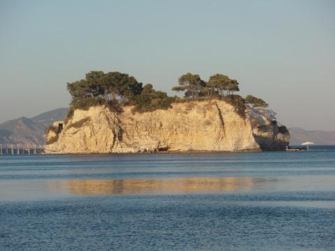 Eilandje Agios Sostis, Zakynthos Eilandje Agios Sostis, Zakynthos