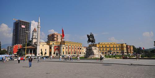 Skanderbegplein Tirana