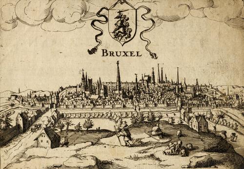 Brussel Ets uit 1610 Foto:Publiek Domein