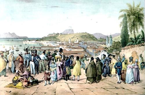 Rio de Janeiro begin 19e eeuw
