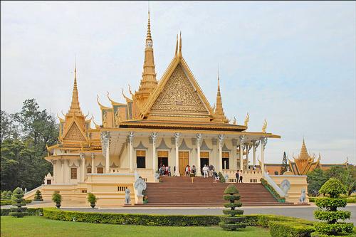 Koninklijk Paleis in Phnom-Penh