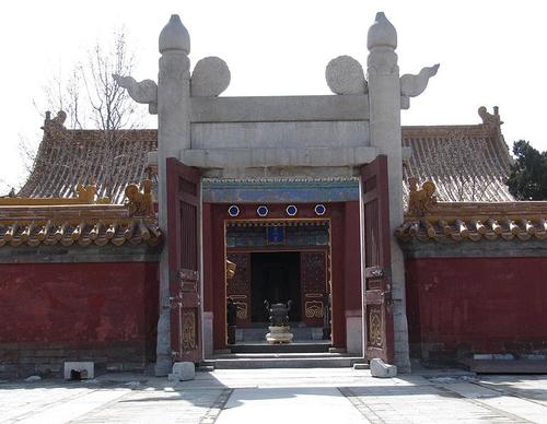 Tempel van de aarde in Beijing