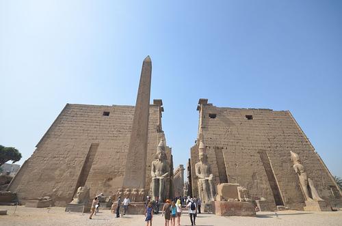 Temper bij Luxor i