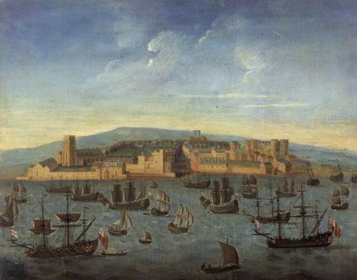 Eest bekende afbeelding van Liverpool uit 1680