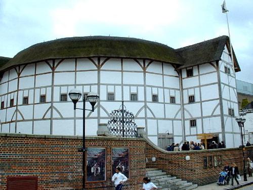 Gereconstrueerde Globe Theatre Londen