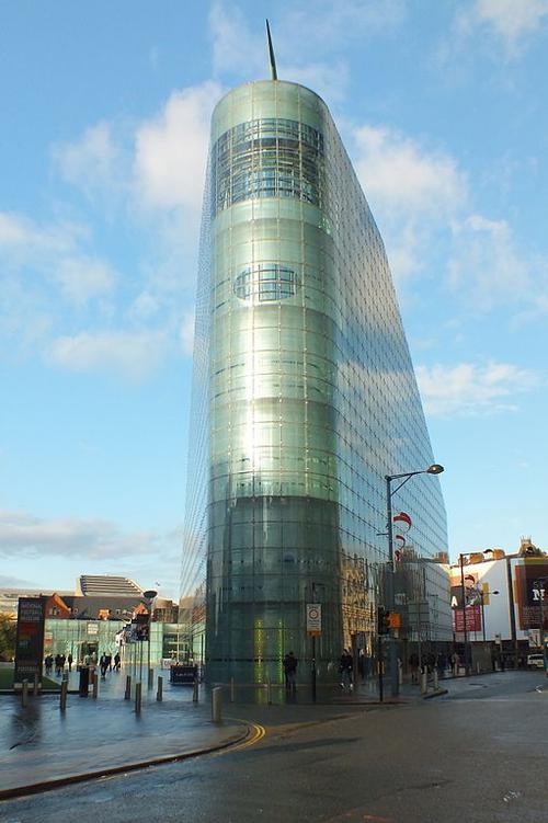 Het Urbis gebouw in Manchester