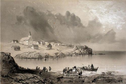 Torshavn rond 1839