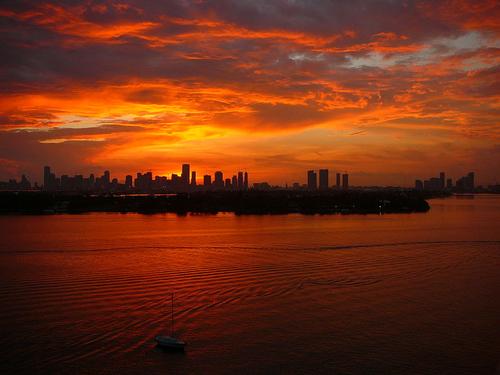 Miami Zonsondergang