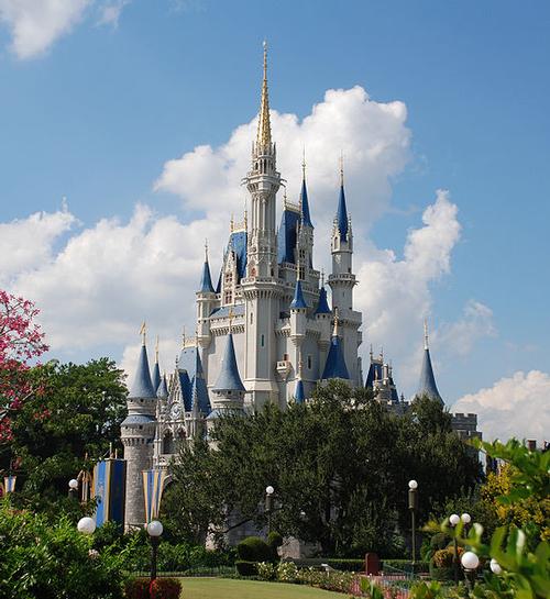 Cinderella Castle in de Magic Kingdom Disneyland