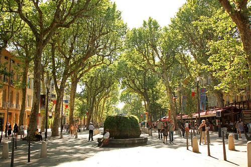 Cours Mirabeau Aix-en-Provence