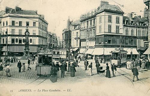 Amiens eind 19e eeuw