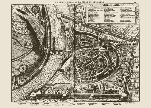 Grenoble rond 1575