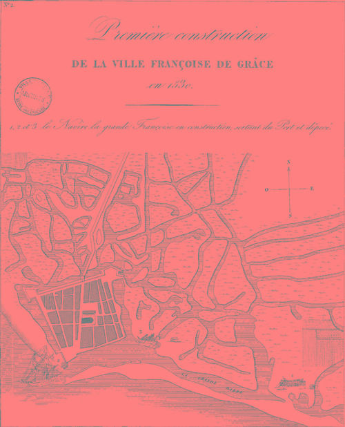 Plattegrond Le Havre 1530