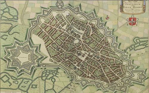 Lille Kaart uit 1641