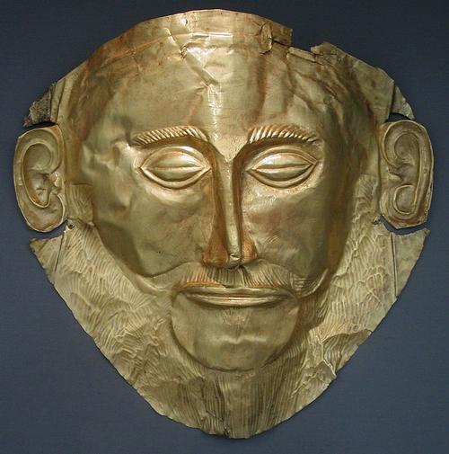 Masker van Aggamemnon Nationaal archeologisch Museum