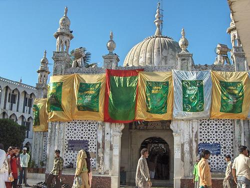Haji Ali Dargah moskee in Mumbai