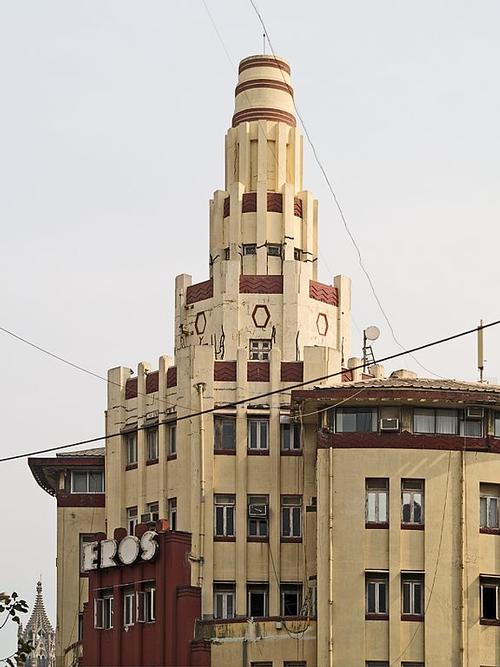 Art deco bioscoop in Mumbai