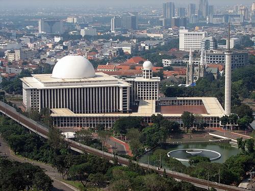 Istiqlal Moskee in Jakarta