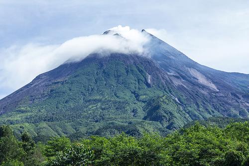 Merapi Vulkaan in Yogyakarta